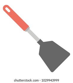 
Rubber spatula with a wooden handle, cooking turner
