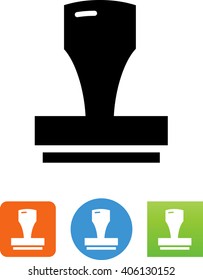 Rubber stamp / Approved icon