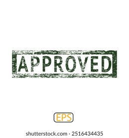 rubber stamp approved original genuine editable vector 