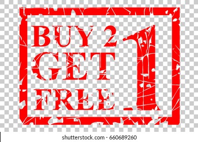 Rubber Stamp - Buy Two Get One Free 
