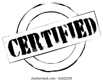 Rubber Stamp Certified
