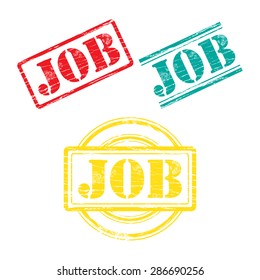 Rubber stamp design JOB