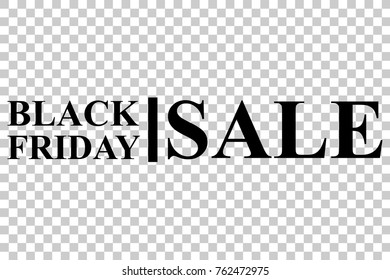 Rubber Stamp Effect Black Friday Sale, at Transparent Effect Background