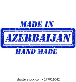 Rubber stamp hand made and made in azerbaijan