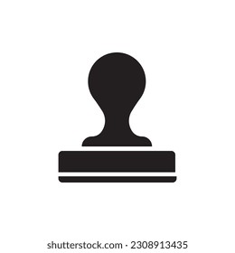 Rubber stamp icon. Stamp vector icon. Stamp flat sign design. symbol pictogram. UX UI icon