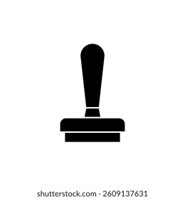Rubber Stamp Icon Vector Template
