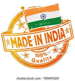 Rubber stamp made in India