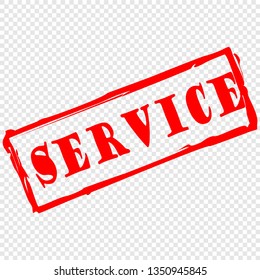 rubber stamp, service
