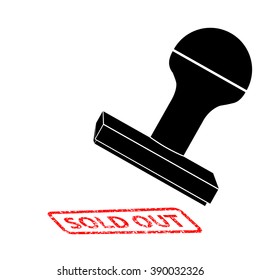Rubber Stamp, Sold Out
