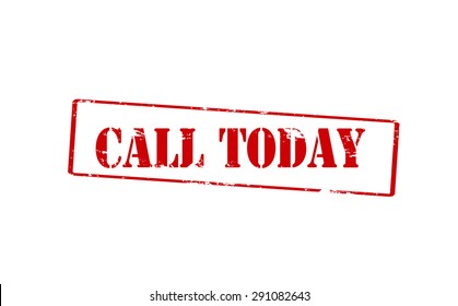 148 Call today stamp Images, Stock Photos & Vectors | Shutterstock