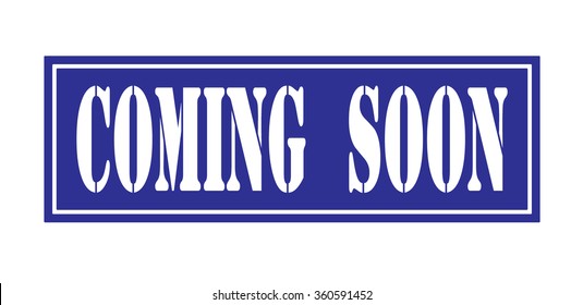  rubber stamp with text "coming soon" inside,vector illustration