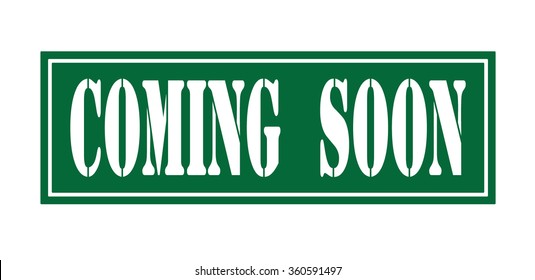  rubber stamp with text "coming soon" inside,vector illustration
