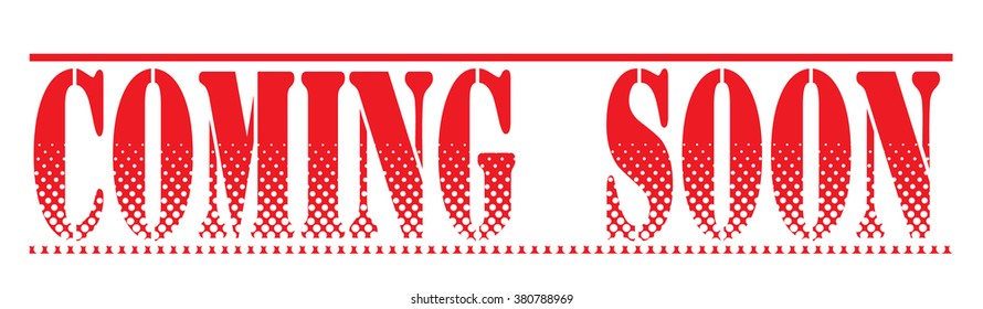  rubber stamp with text "coming soon" on white, vector illustration