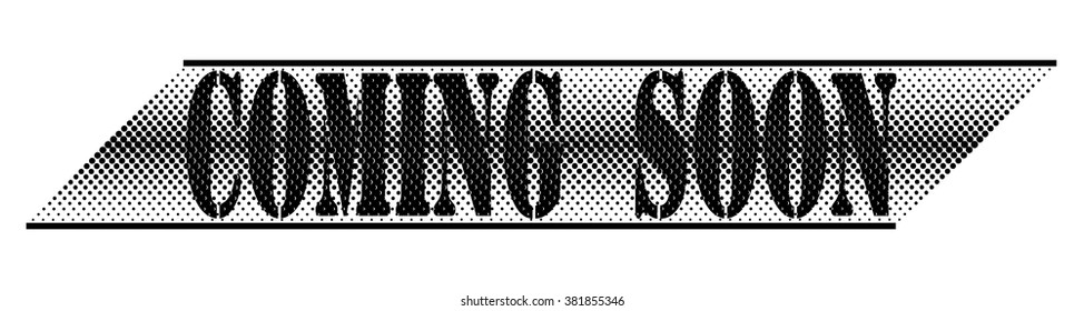  rubber stamp with text "coming soon" on white, vector illustration
