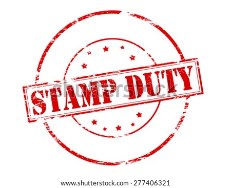 Rubber stamp with text duty inside, vector illustration