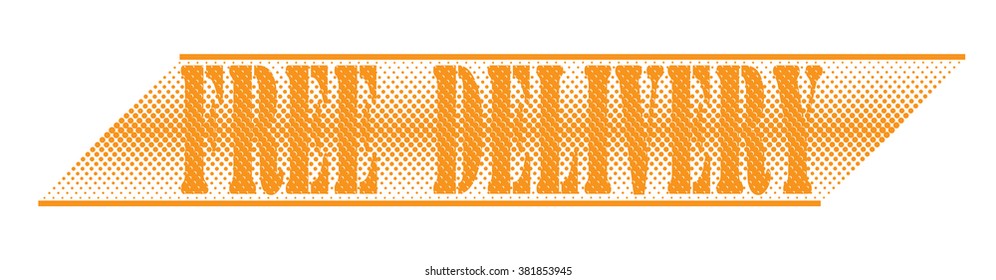  rubber stamp with text "free delivery" on white, vector illustration