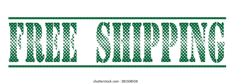  rubber stamp with text "free shipping" on white, vector illustration