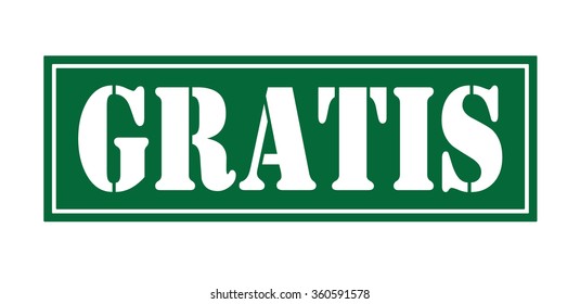  rubber stamp with text "gratis" inside,vector illustration