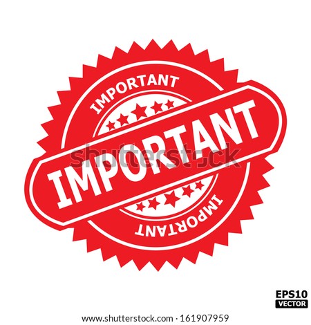 Rubber stamp with text 
