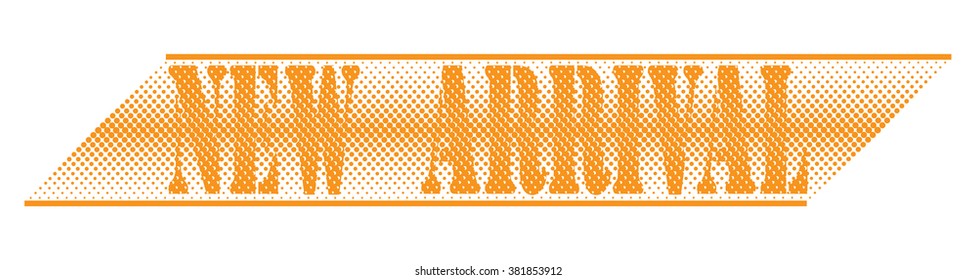  rubber stamp with text "new arrival" on white, vector illustration