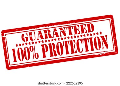 Rubber stamp with text one hundred percent certified inside, vector illustration