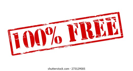 Rubber Stamp Text One Hundred Percent Stock Vector (Royalty Free ...