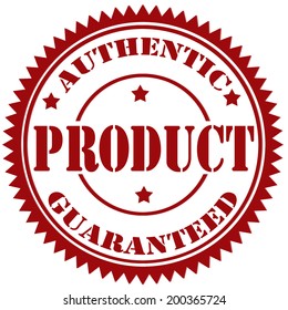 Rubber stamp with text Product,vector illustration