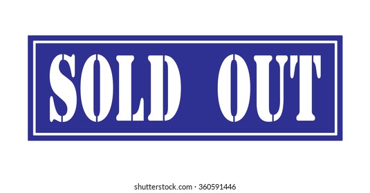  rubber stamp with text "sold out" inside,vector illustration