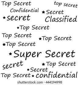 Rubber stamp with text super top secret inside, vector illustration