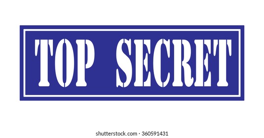  rubber stamp with text "top secret" inside,vector illustration