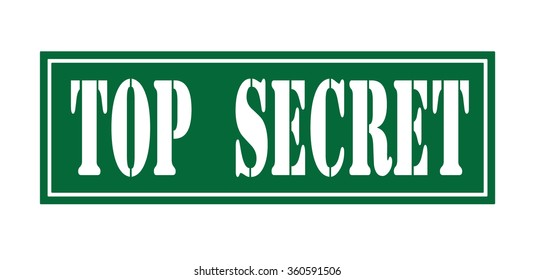  rubber stamp with text "top secret" inside,vector illustration