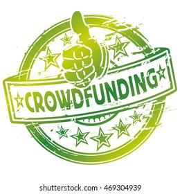Rubber stampcrowd funding and financial help