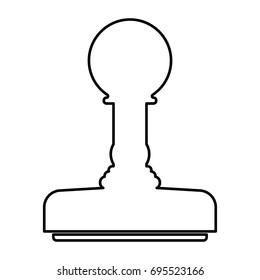 Rubber stamps  icon .