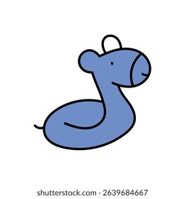 Rubber Toy Icon vector stock illustration