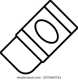 Rubber vector icon. Can be used for printing, mobile and web applications.