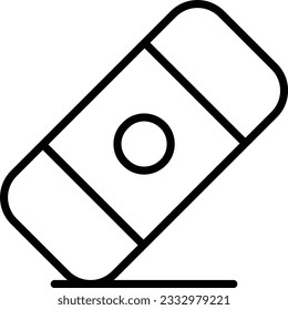 Rubber Vector Icon Line Style