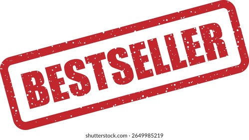 Carimbo com a palavra alemã "BESTSELLER". Perfeito para os produtos mais vendidos ou destaques do comércio eletrônico