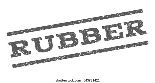 Rubber watermark stamp. Text caption between parallel lines with grunge design style. Rubber seal stamp with dirty texture. Vector grey color ink imprint on a white background.