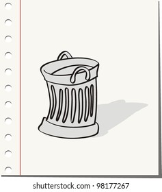 rubbish bin