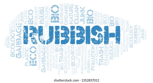 5 letter word with rubbish