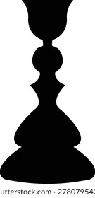 Rubin,s vase icon, as concept of self knowing, Psychologist counseling. Psychotherapy. Psychology, Vase Silhouette depth perception and figure-ground organization, creating a mind-bending experience