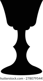 Rubin,s vase icon, as concept of self knowing, Psychologist counseling. Psychotherapy. Psychology, Vase Silhouette depth perception and figure-ground organization, creating a mind-bending experience
