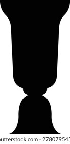 Rubin,s vase icon, as concept of self knowing, Psychologist counseling. Psychotherapy. Psychology, Vase Silhouette depth perception and figure-ground organization, creating a mind-bending experience