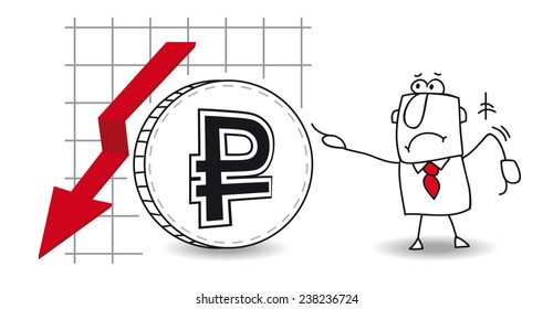 El rublo está creciendo. fluctuación del rublo en la caída