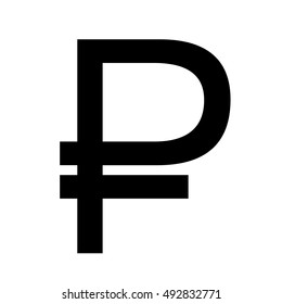 Ruble Sign Icon