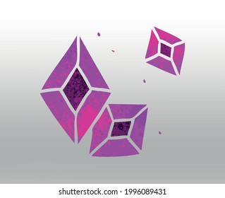 icono de rubí o logotipo símbolo de signo aislado ilustración vectorial,icono derecho en relleno,línea delgada,contorno y estilo de trazo Colección de estilo de color de alta calidad icono vectorial,fondo degradado