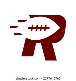 ruby letter R simple and modern