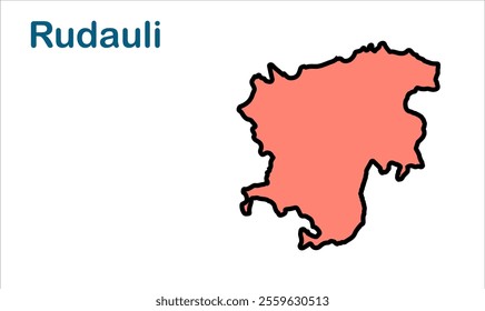 Rudauli subdivision map, Faizabad District, Uttar Pradesh State, Republic of India, Government of  Uttar Pradesh, Indian territory, Eastern India, politics, village, tourism