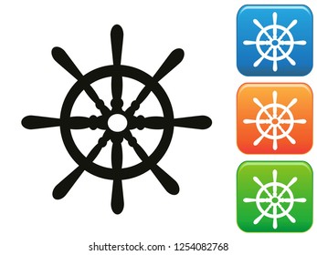 rudder button icons
