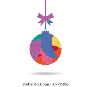 rudder drawn painted icon vector